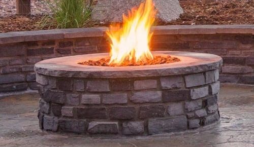 outdoor fire pit